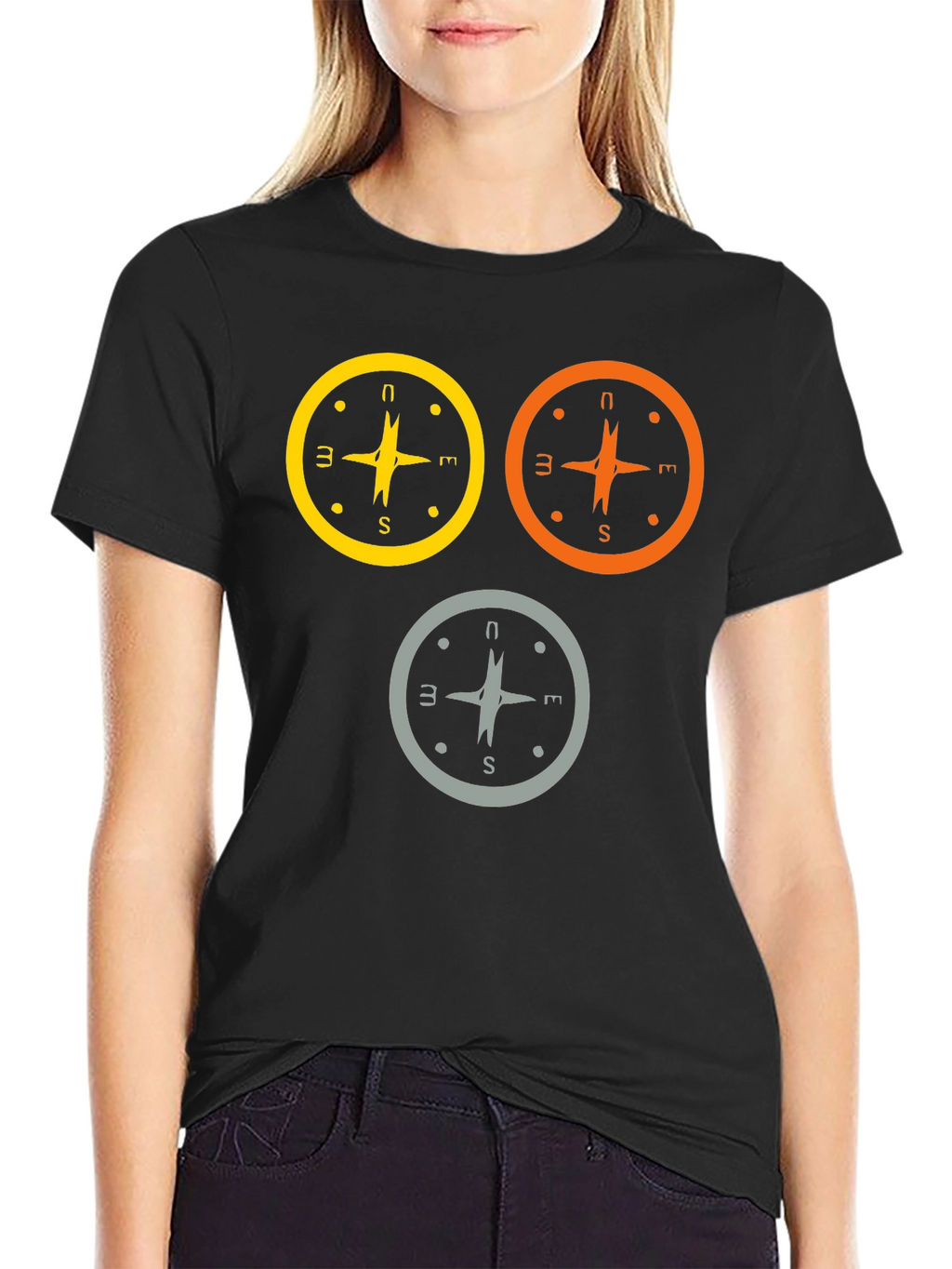 Compass Graphic T-Shirt | Stylish Direction