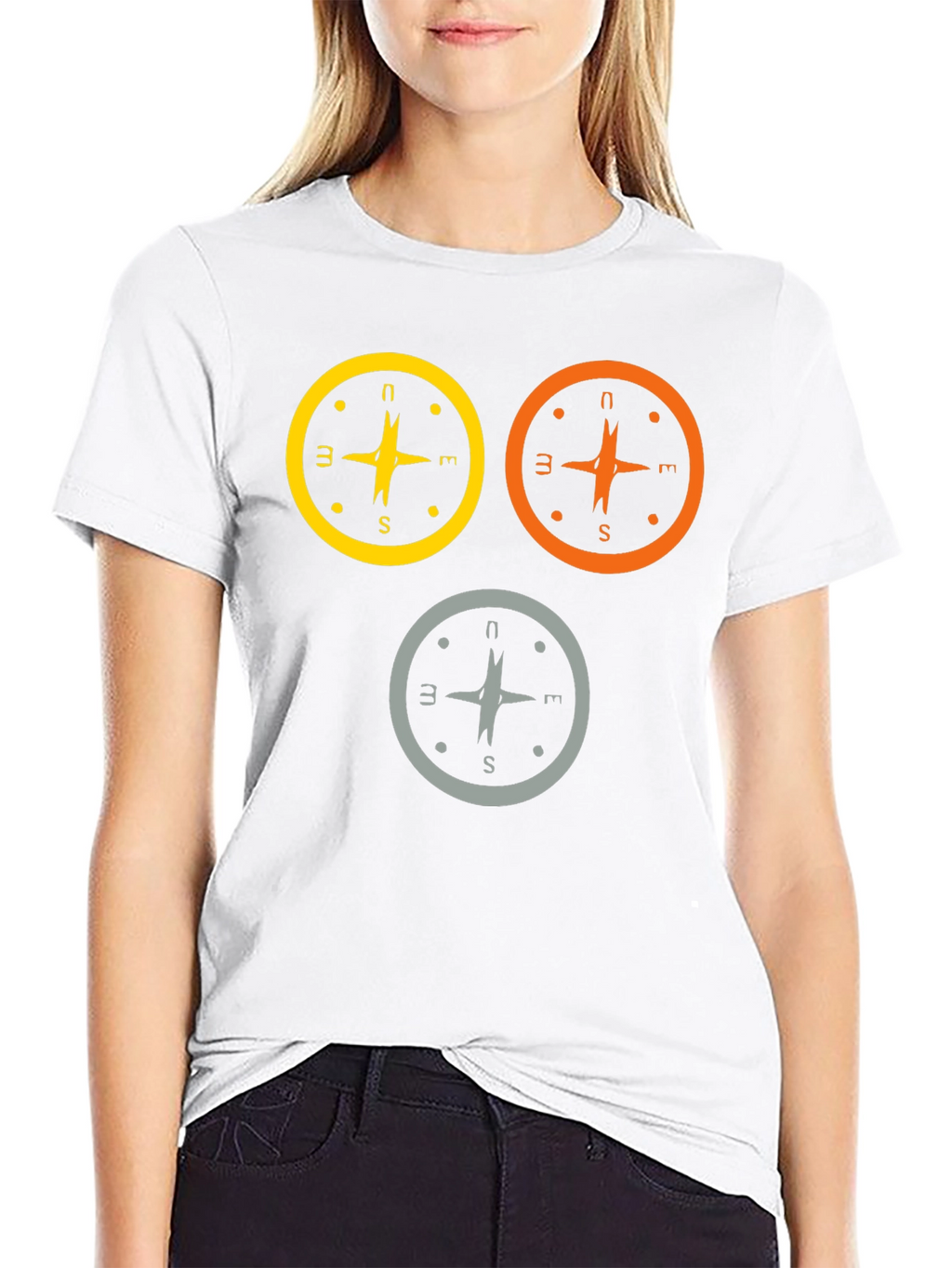Compass Graphic T-Shirt | Stylish Direction