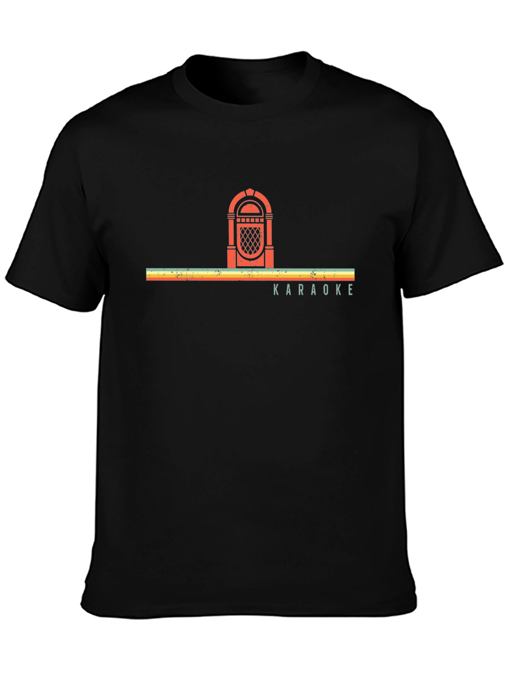 Retro Karaoke Jukebox Graphic Tee