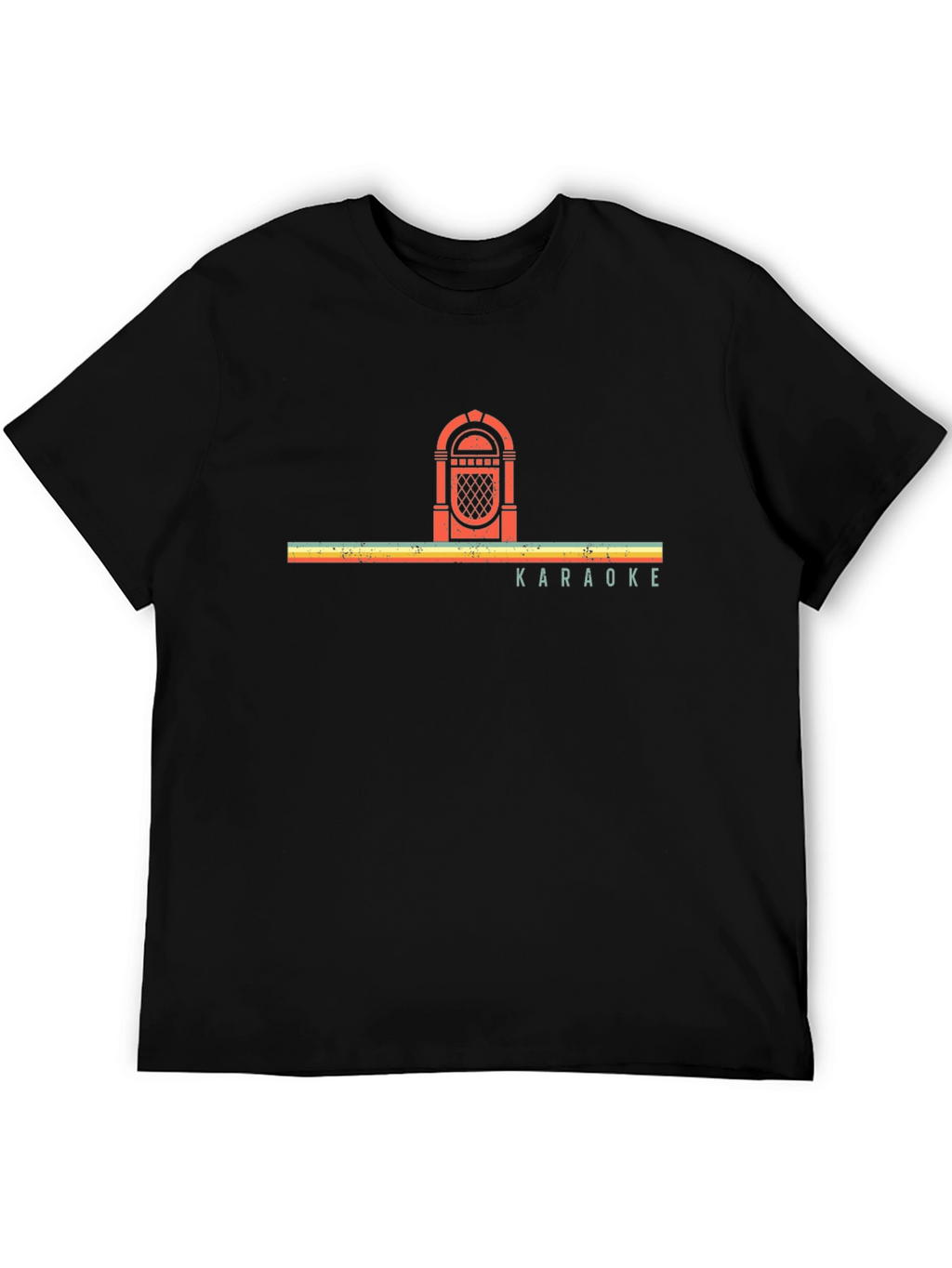 Retro Karaoke Jukebox Graphic Tee