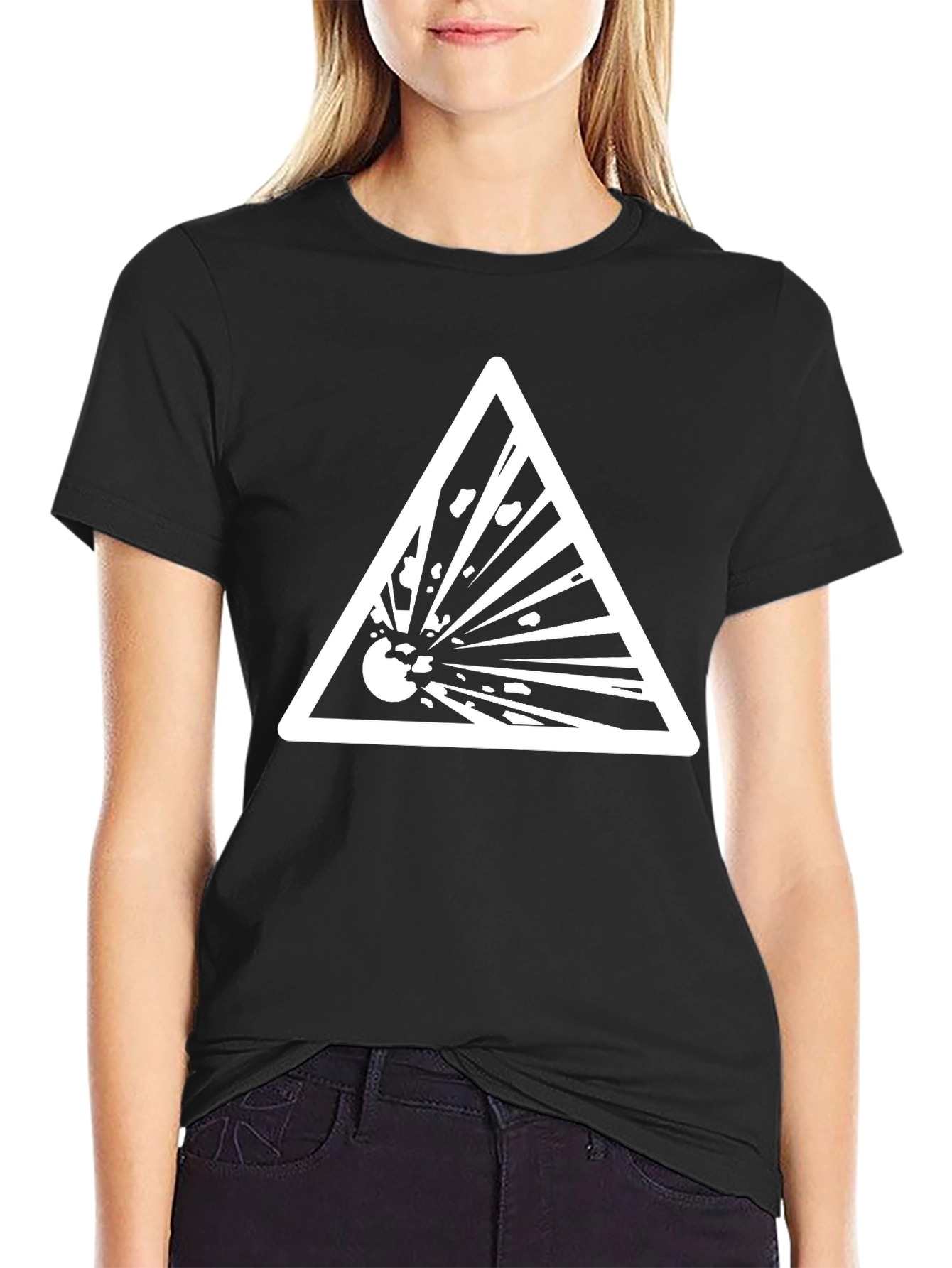 Explosive Hazard Symbol Graphic Tee