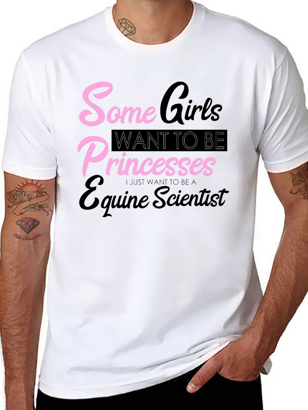 Equine Scientist T-Shirt - Some Girls Princesses