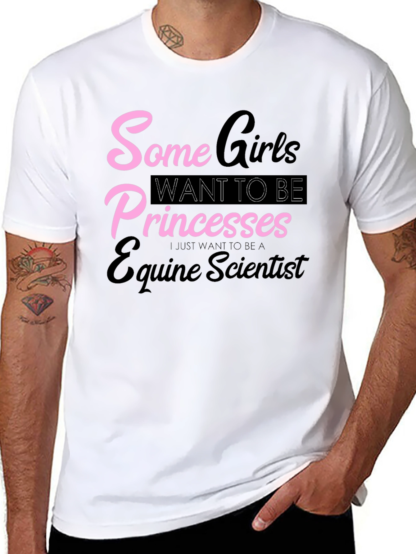 Equine Scientist T-Shirt - Some Girls Princesses