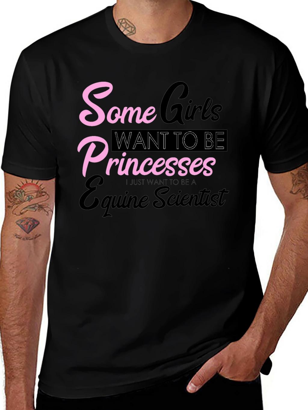 Equine Scientist T-Shirt - Some Girls Princesses