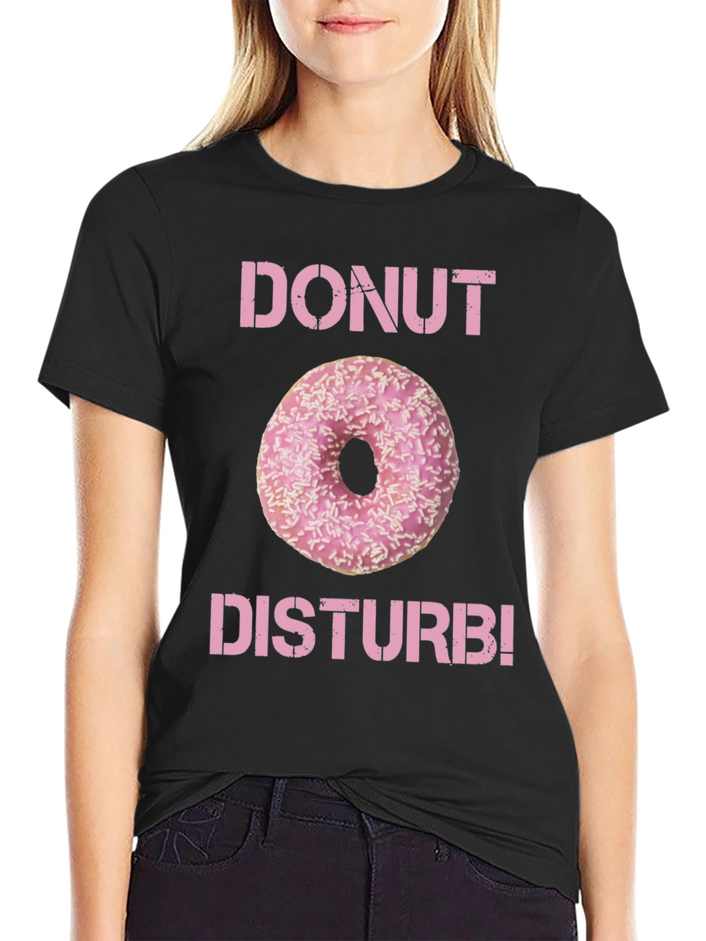 Donut Disturb T-Shirt - Funny Foodie Tee