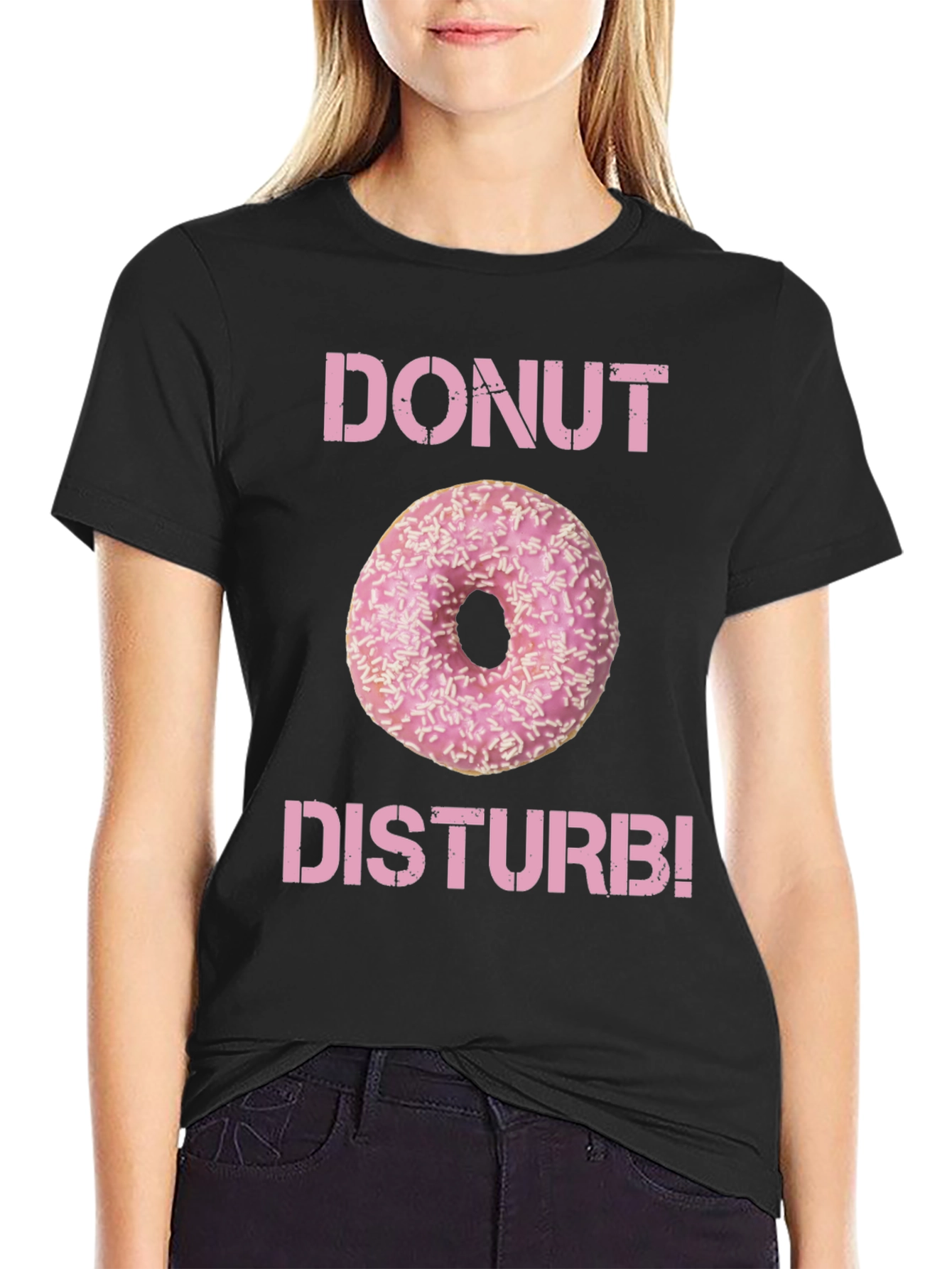 Donut Disturb T-Shirt - Funny Foodie Tee