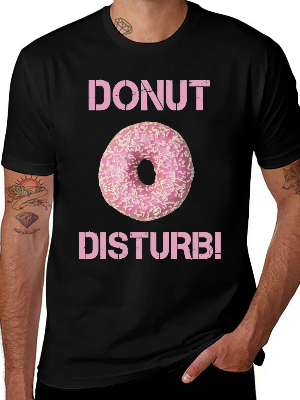Donut Disturb T-Shirt - Funny Foodie Tee