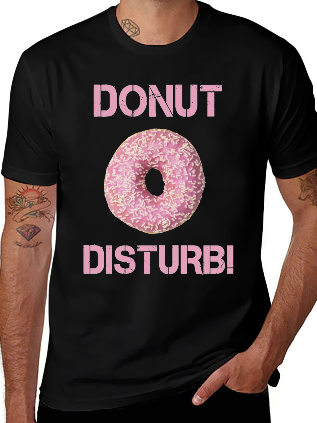Donut Disturb T-Shirt - Funny Foodie Tee