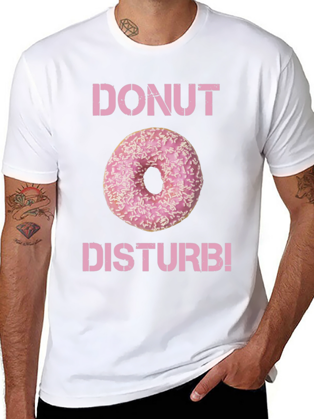 Donut Disturb T-Shirt - Funny Foodie Tee