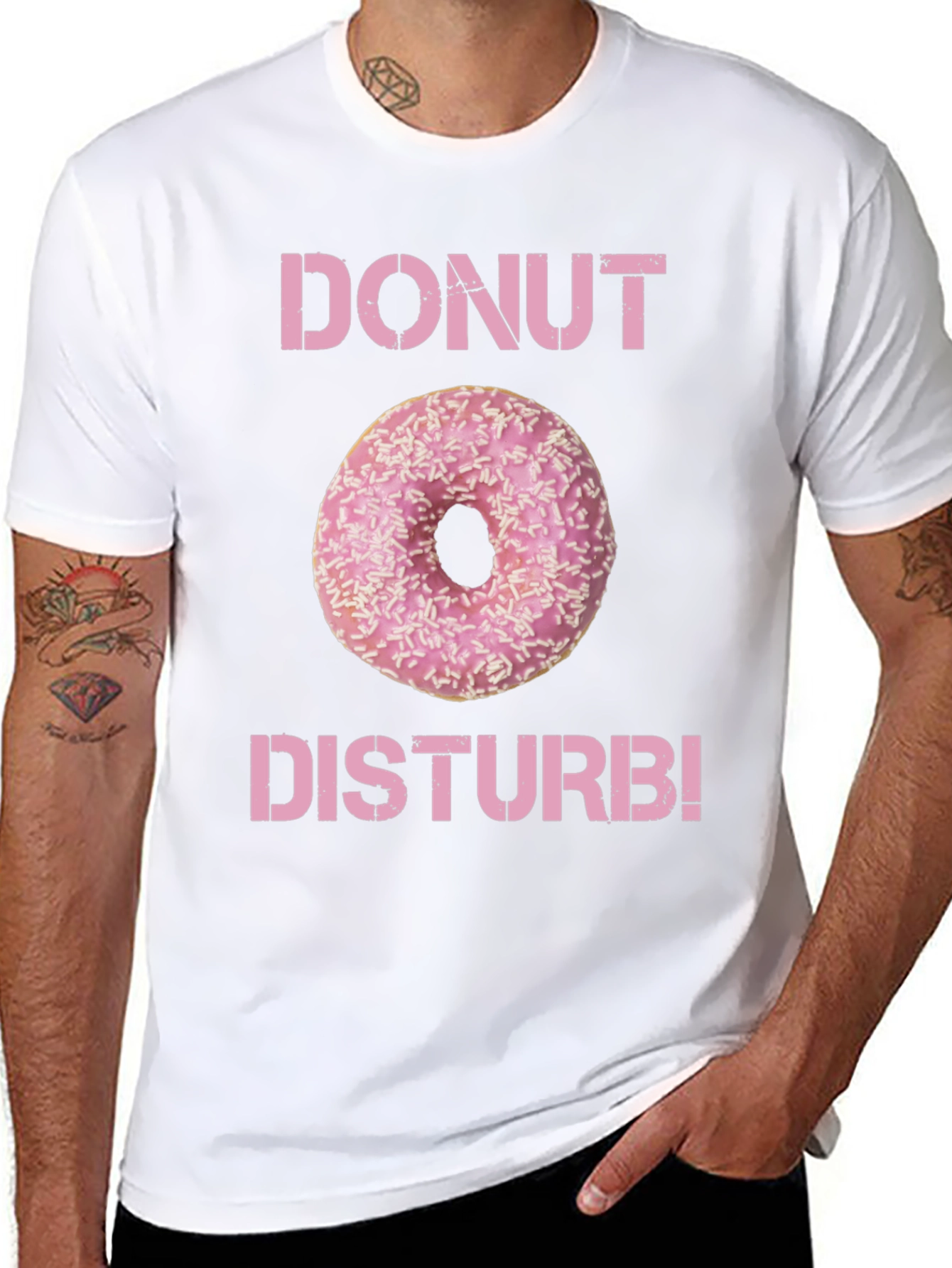 Donut Disturb T-Shirt - Funny Foodie Tee