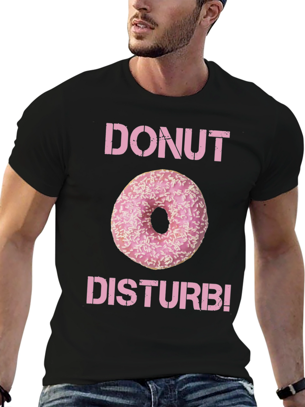 Donut Disturb T-Shirt - Funny Foodie Tee
