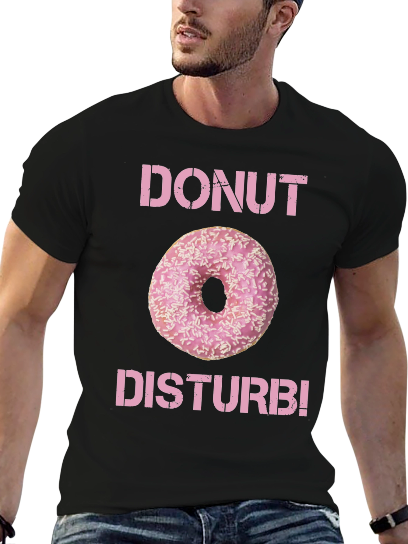 Donut Disturb T-Shirt - Funny Foodie Tee