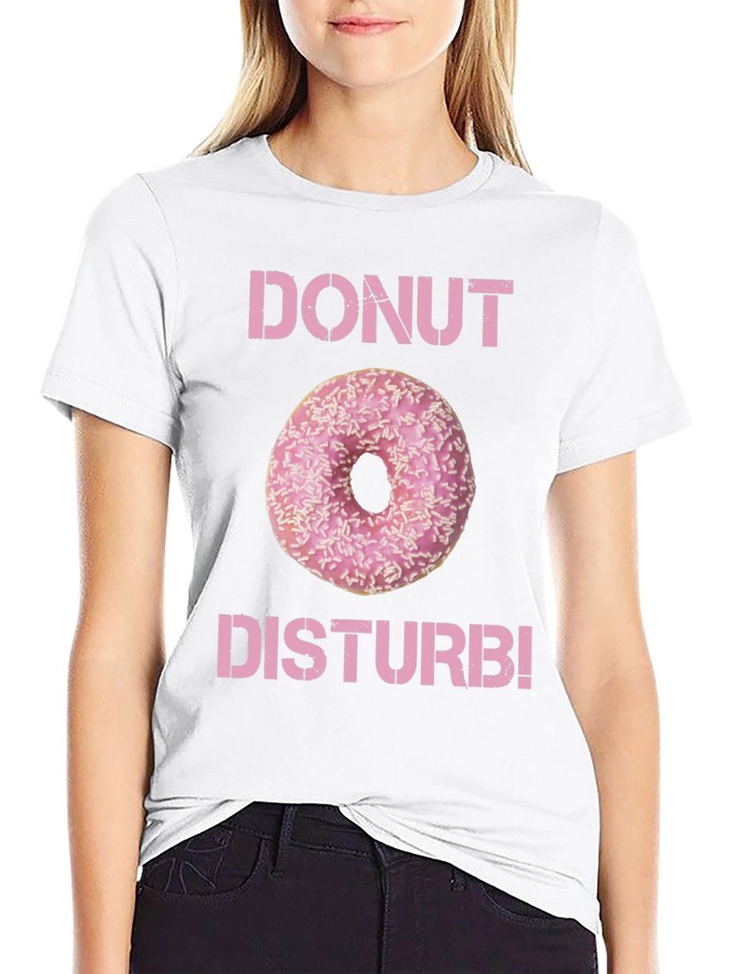 Donut Disturb T-Shirt - Funny Foodie Tee
