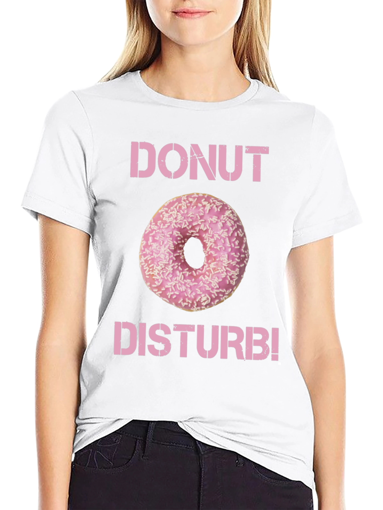Donut Disturb T-Shirt - Funny Foodie Tee
