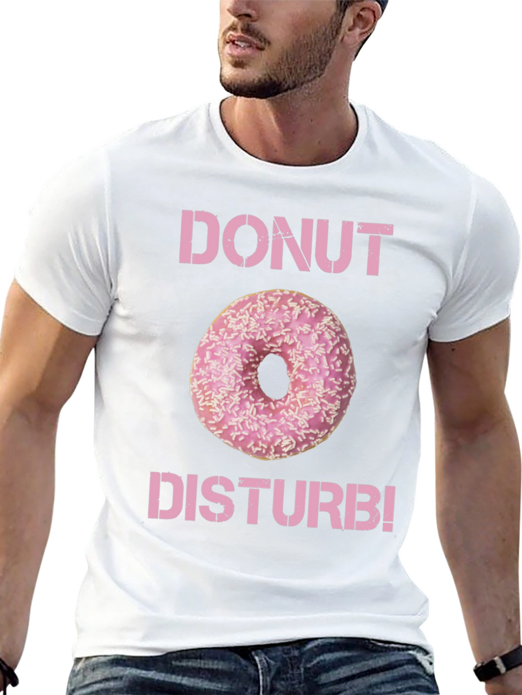 Donut Disturb T-Shirt - Funny Foodie Tee