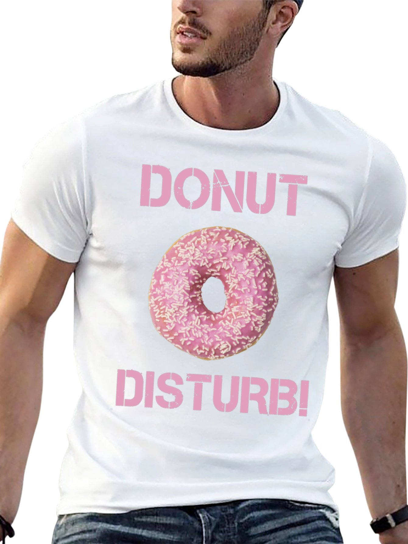 Donut Disturb T-Shirt - Funny Foodie Tee