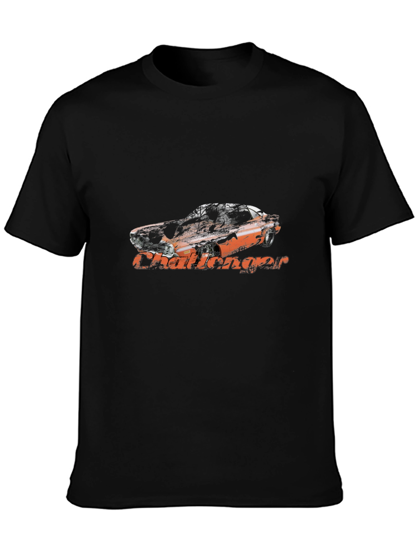 Vintage Challenger Car Graphic T-Shirt