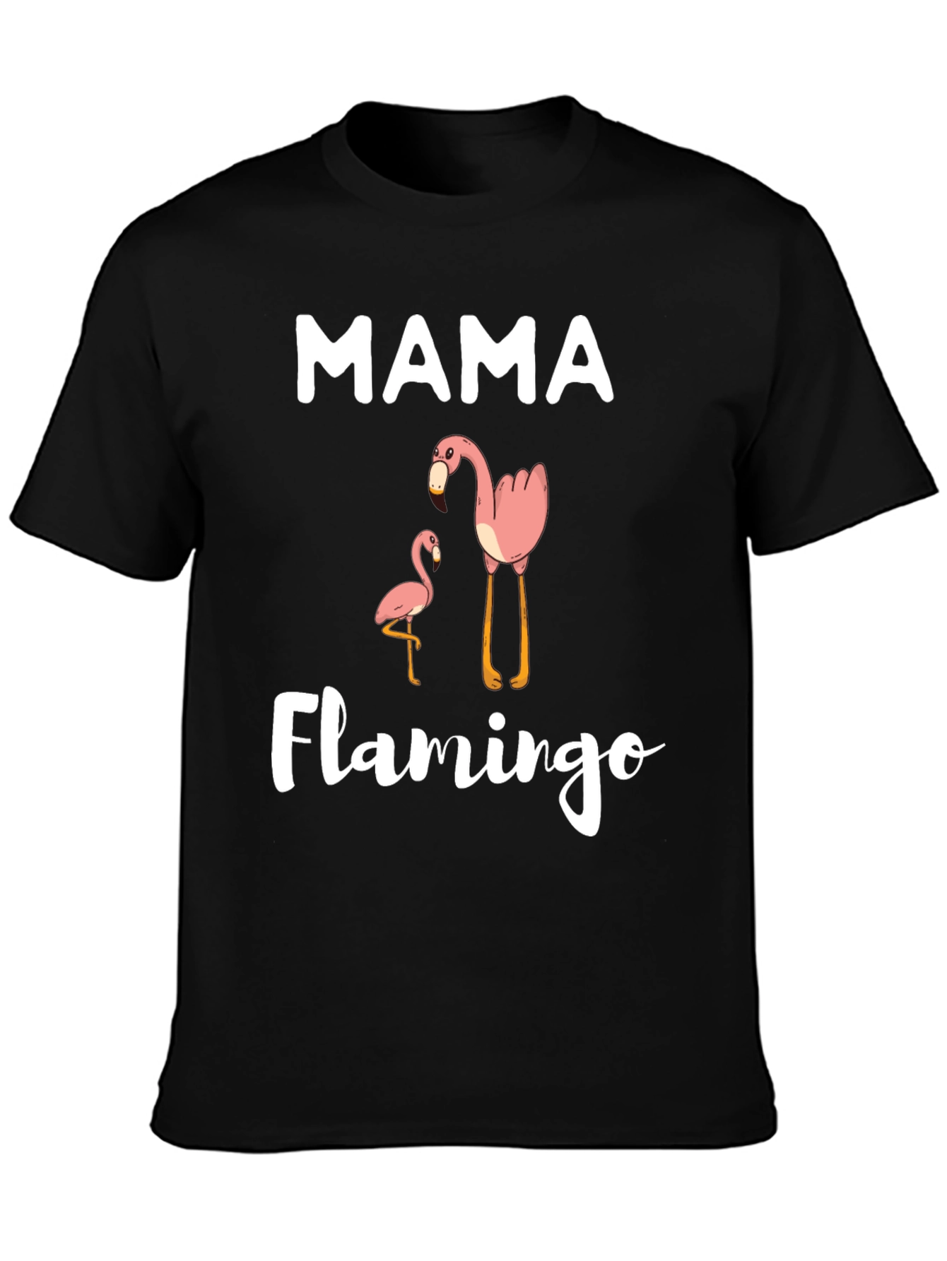 Mama Flamingo Graphic T-Shirt
