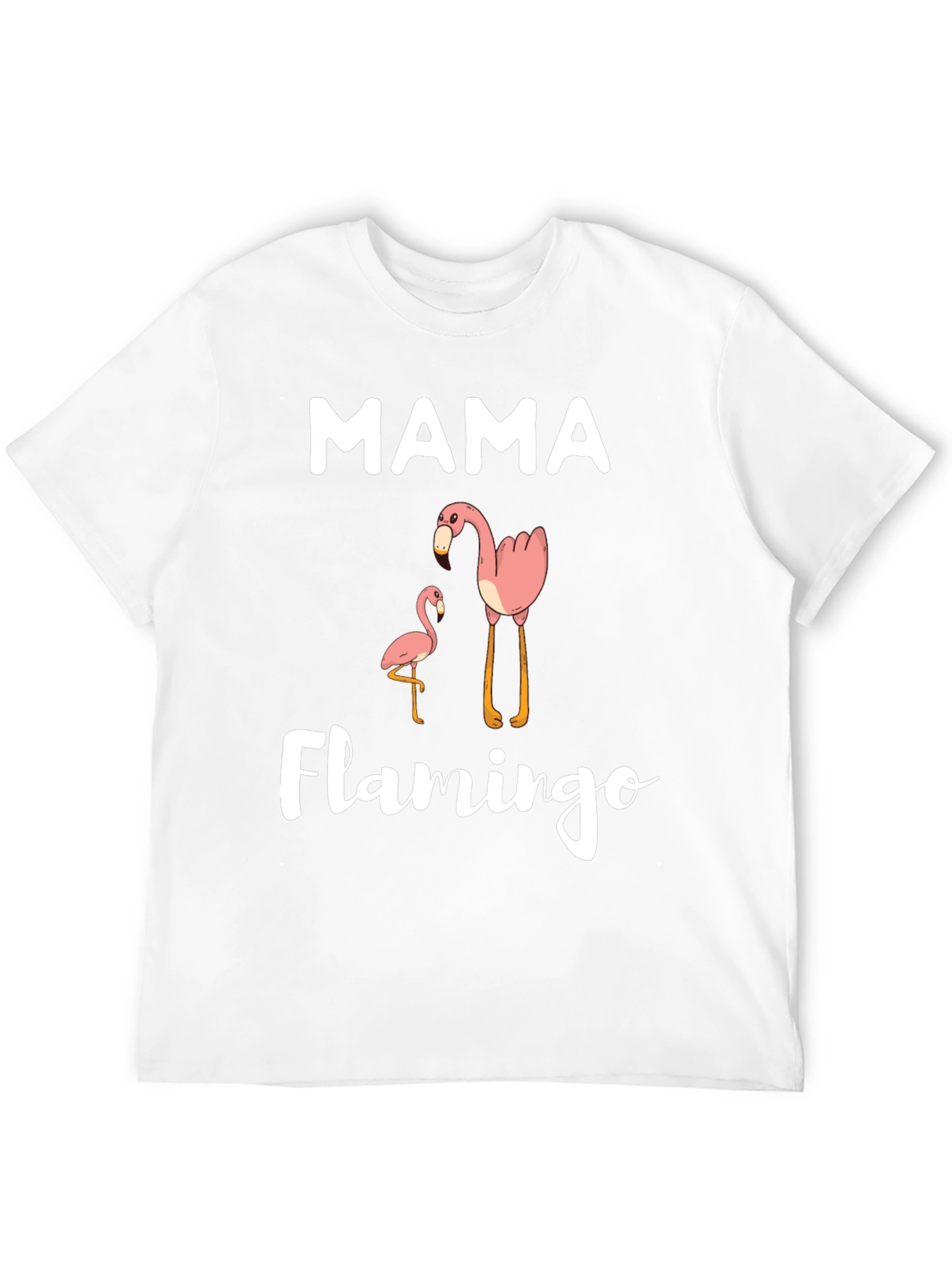 Mama Flamingo Graphic T-Shirt