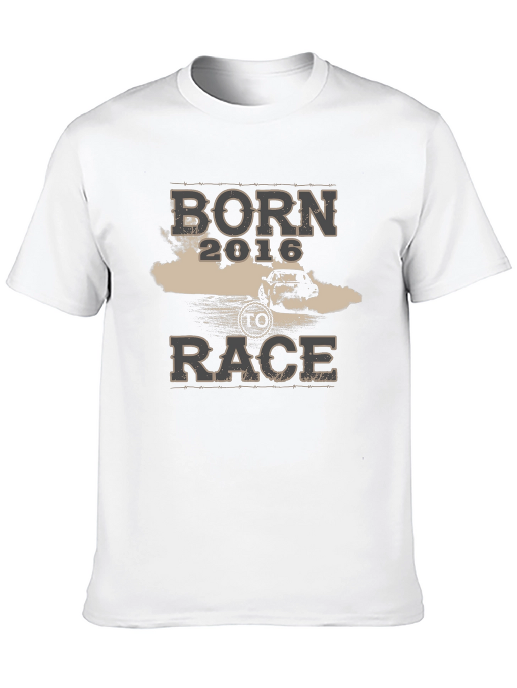 Born To Race 2016 T-Shirt Car Racing Tee