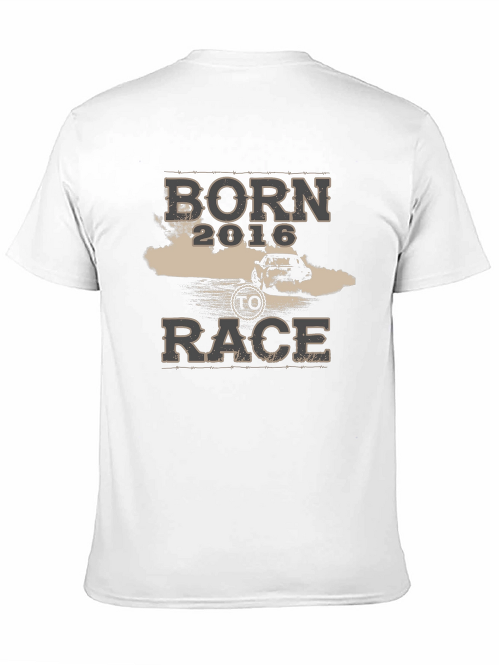 Born To Race 2016 T-Shirt Car Racing Tee