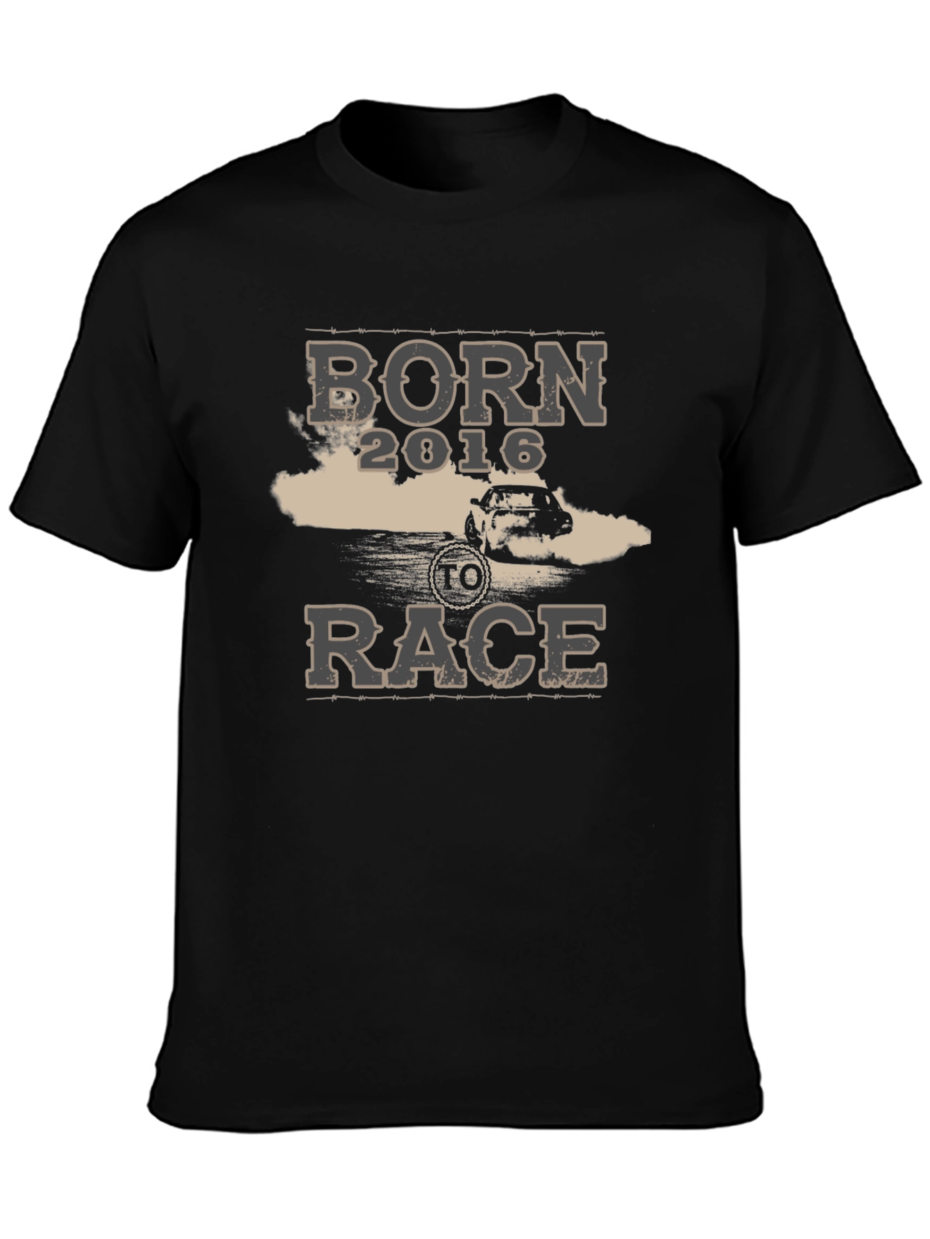 Born To Race 2016 T-Shirt Car Racing Tee
