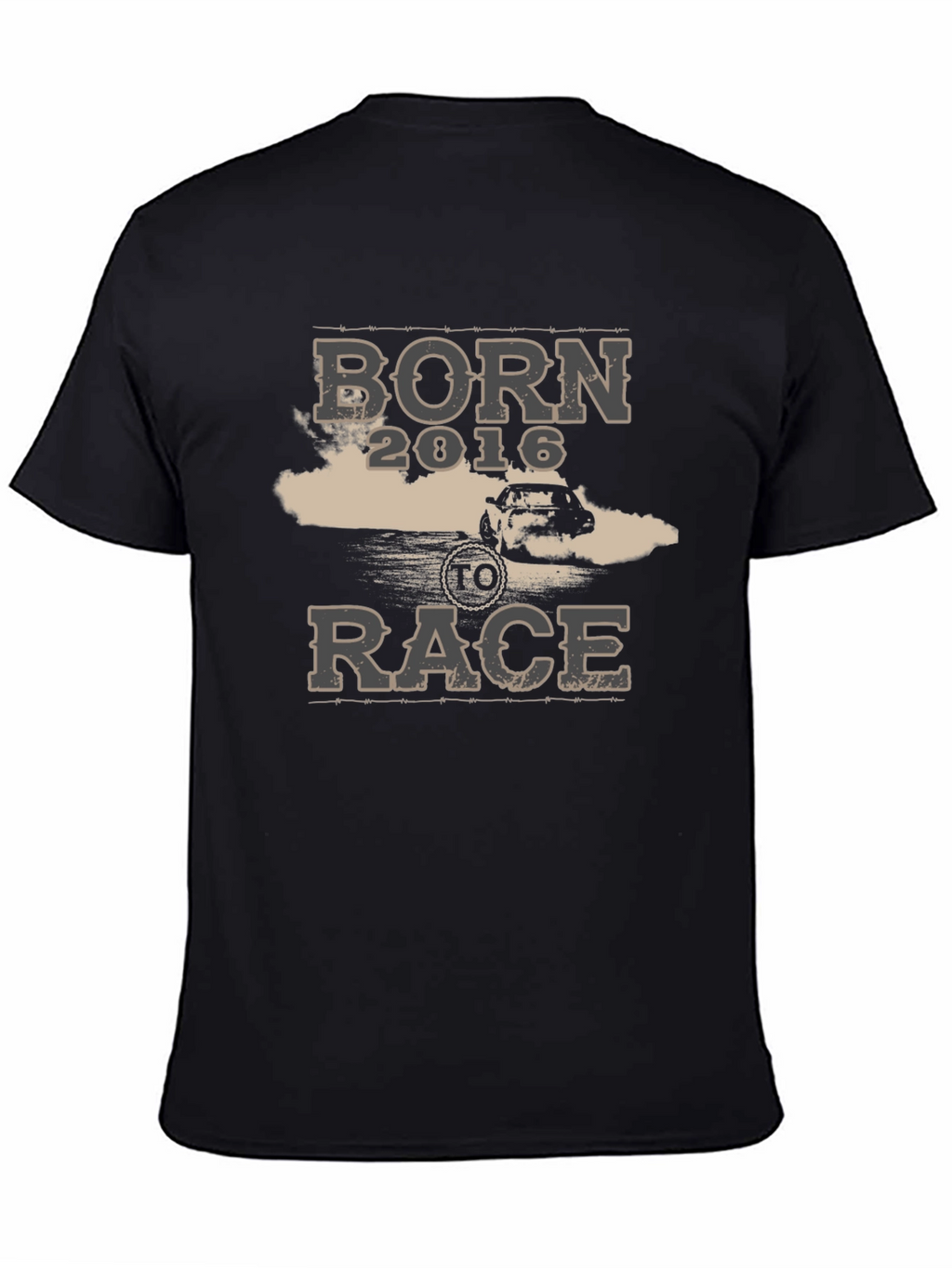Born To Race 2016 T-Shirt Car Racing Tee