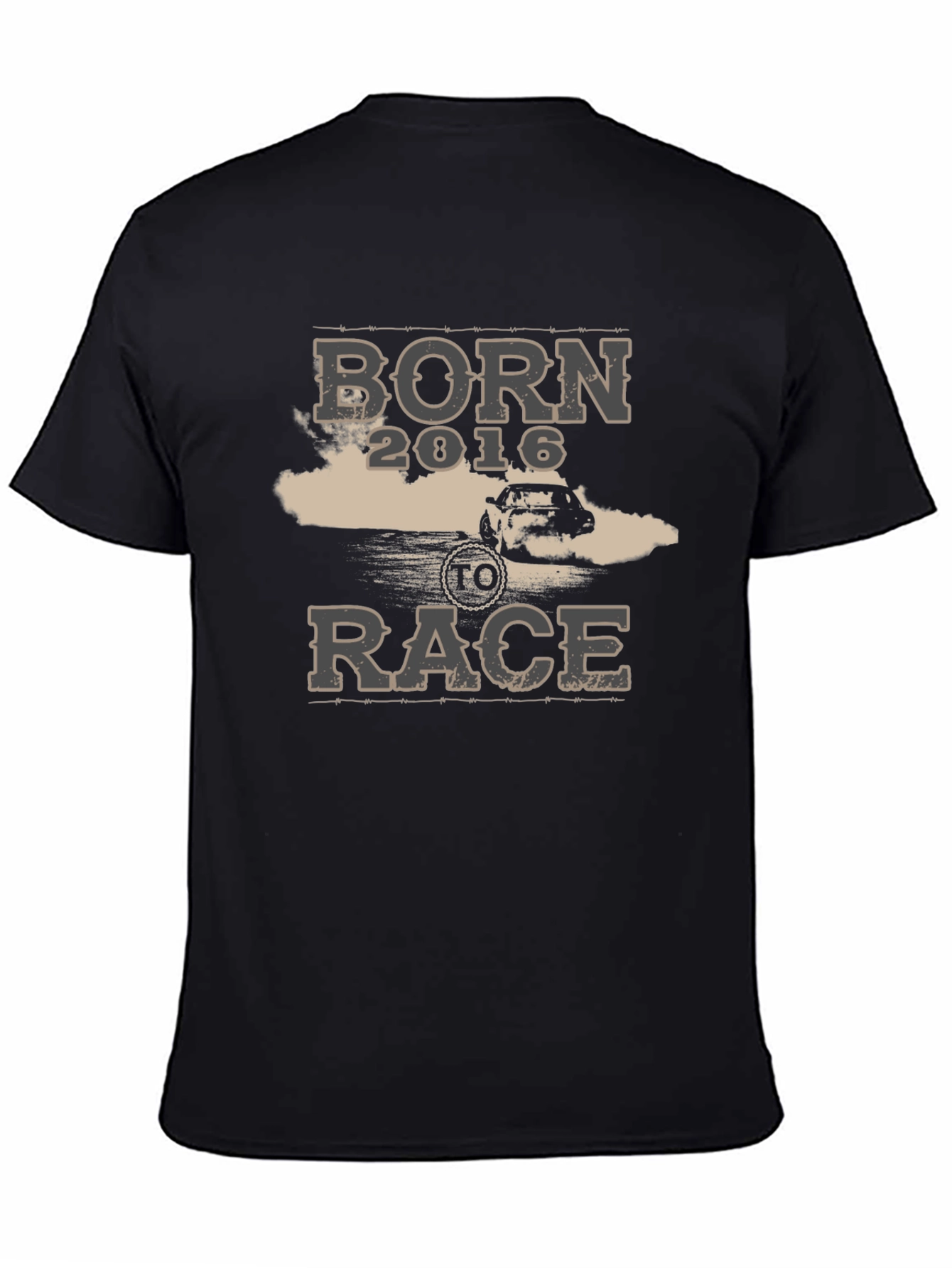 Born To Race 2016 T-Shirt Car Racing Tee