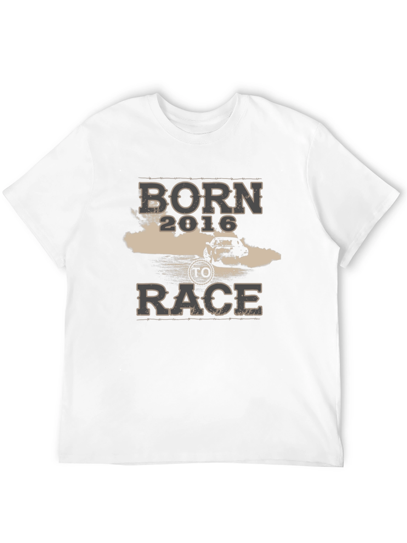 Born To Race 2016 T-Shirt Car Racing Tee