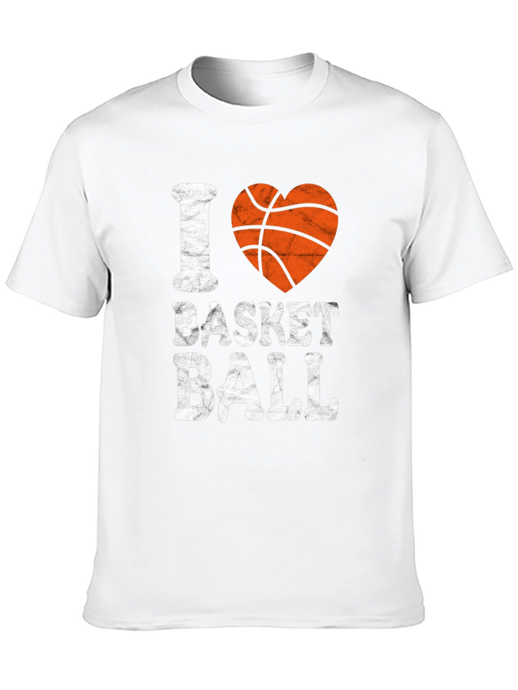 I Heart Basketball Graphic Tee