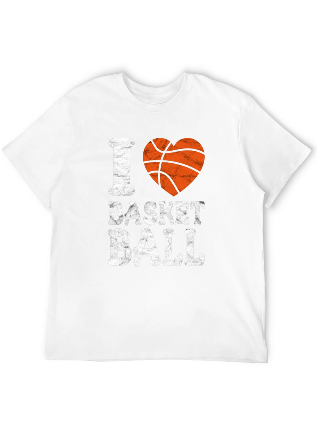 I Heart Basketball Graphic Tee