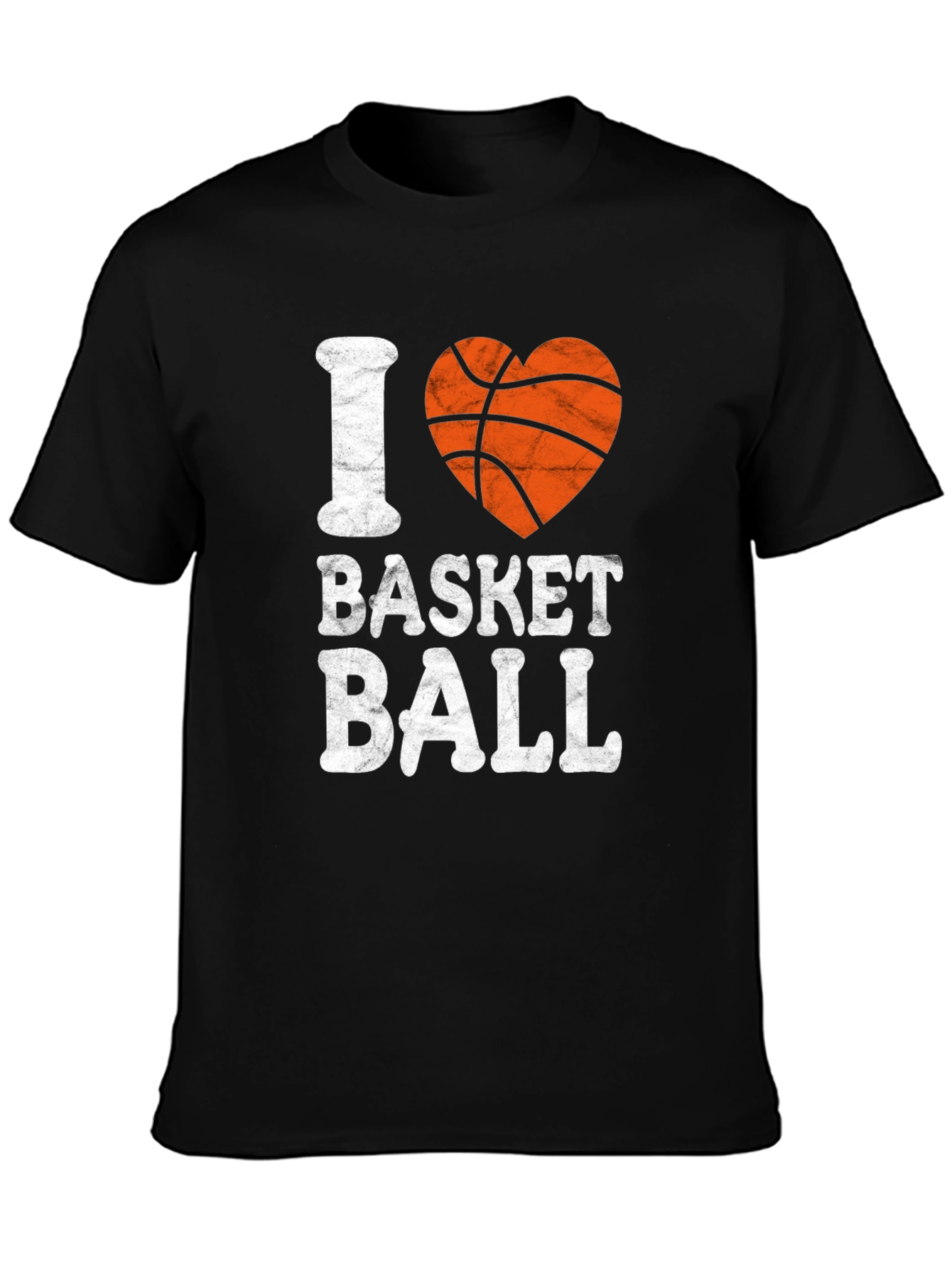 I Heart Basketball Graphic Tee