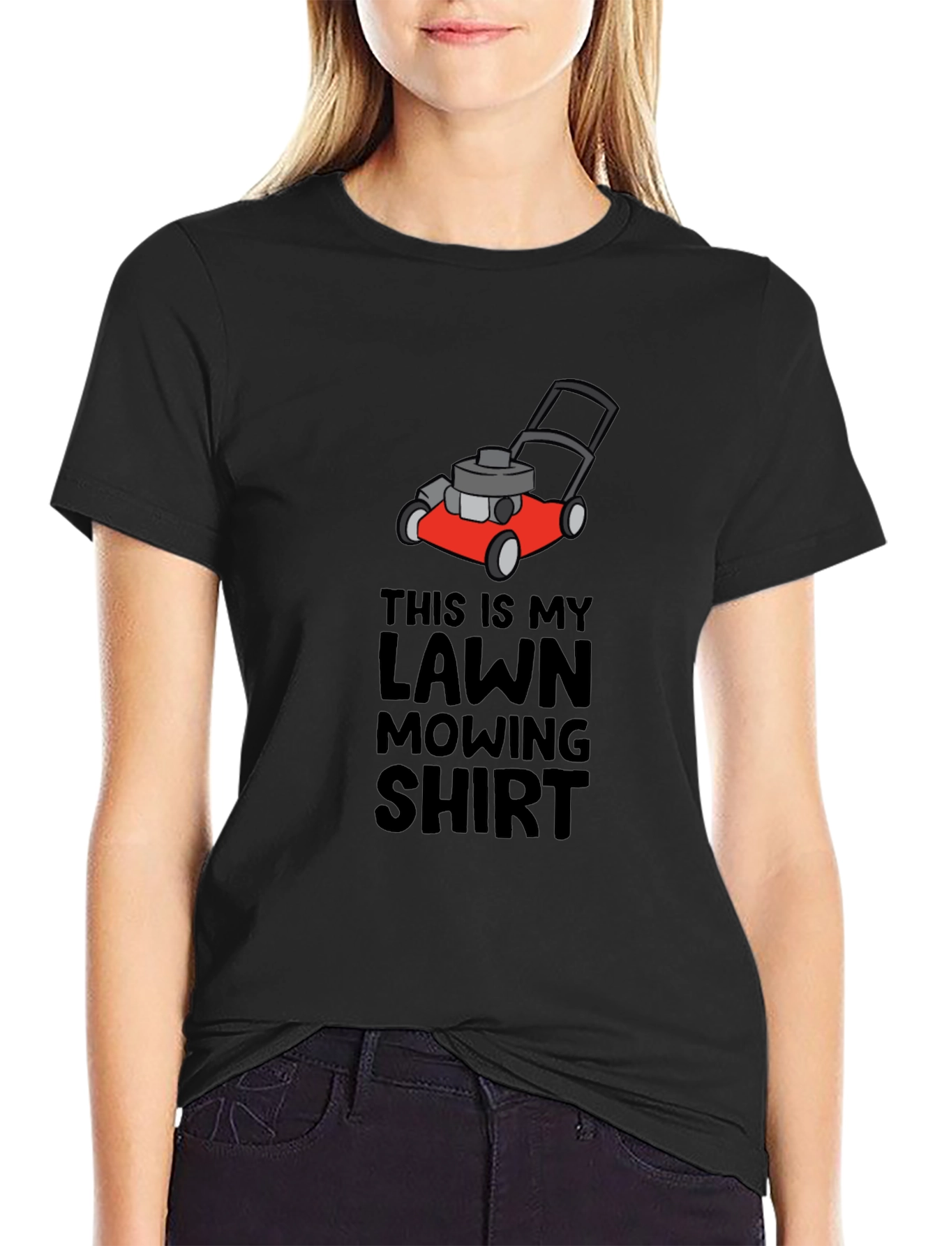 Lawn Mowing Shirt - Funny Mower Graphic Tee