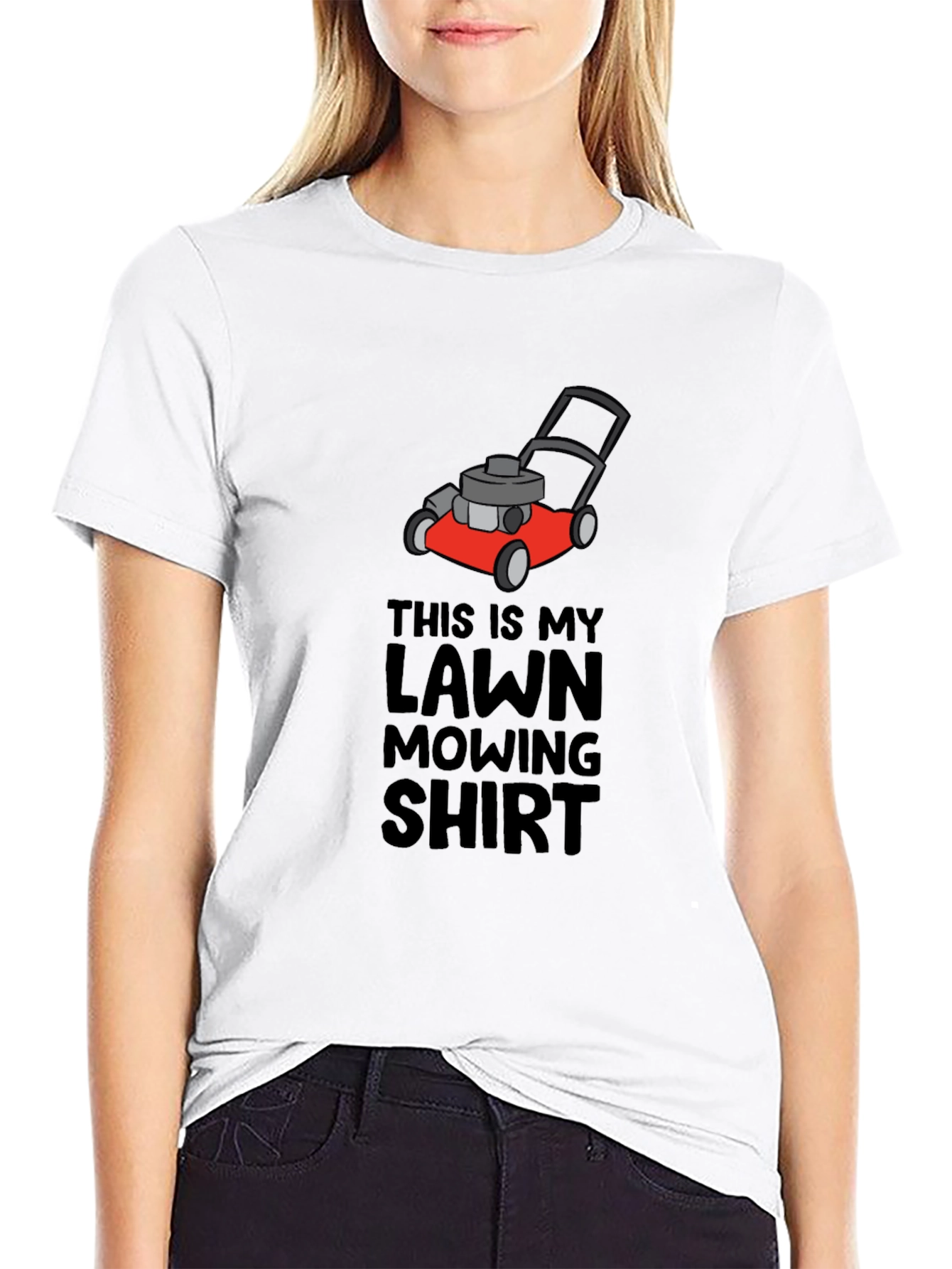 Lawn Mowing Shirt - Funny Mower Graphic Tee