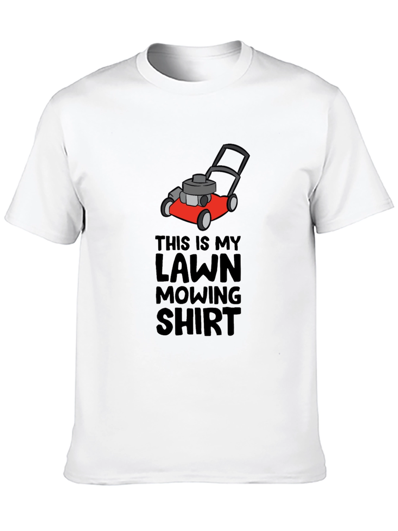 Lawn Mowing Shirt - Funny Mower Graphic Tee