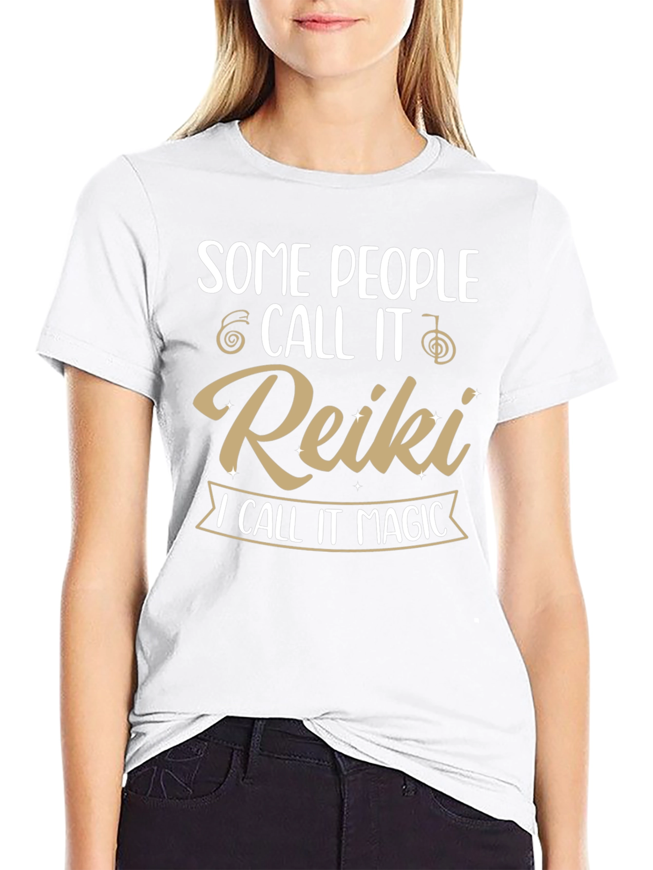 Reiki Magic T-Shirt - Spiritual Healing Design