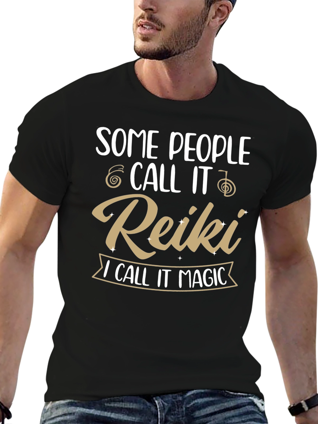 Reiki Magic T-Shirt - Spiritual Healing Design