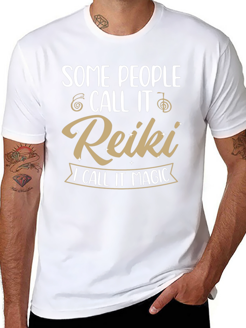 Reiki Magic T-Shirt - Spiritual Healing Design