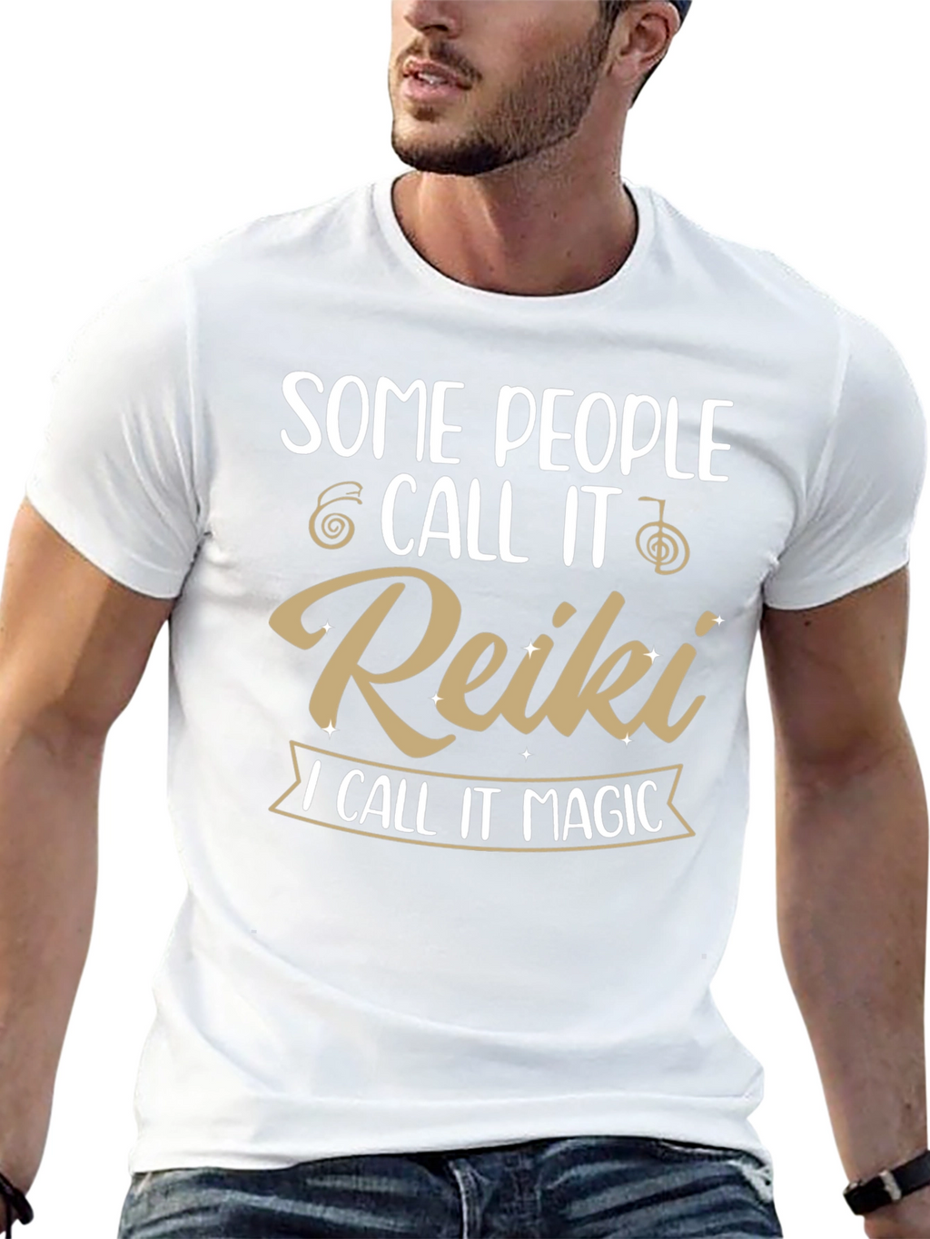 Reiki Magic T-Shirt - Spiritual Healing Design
