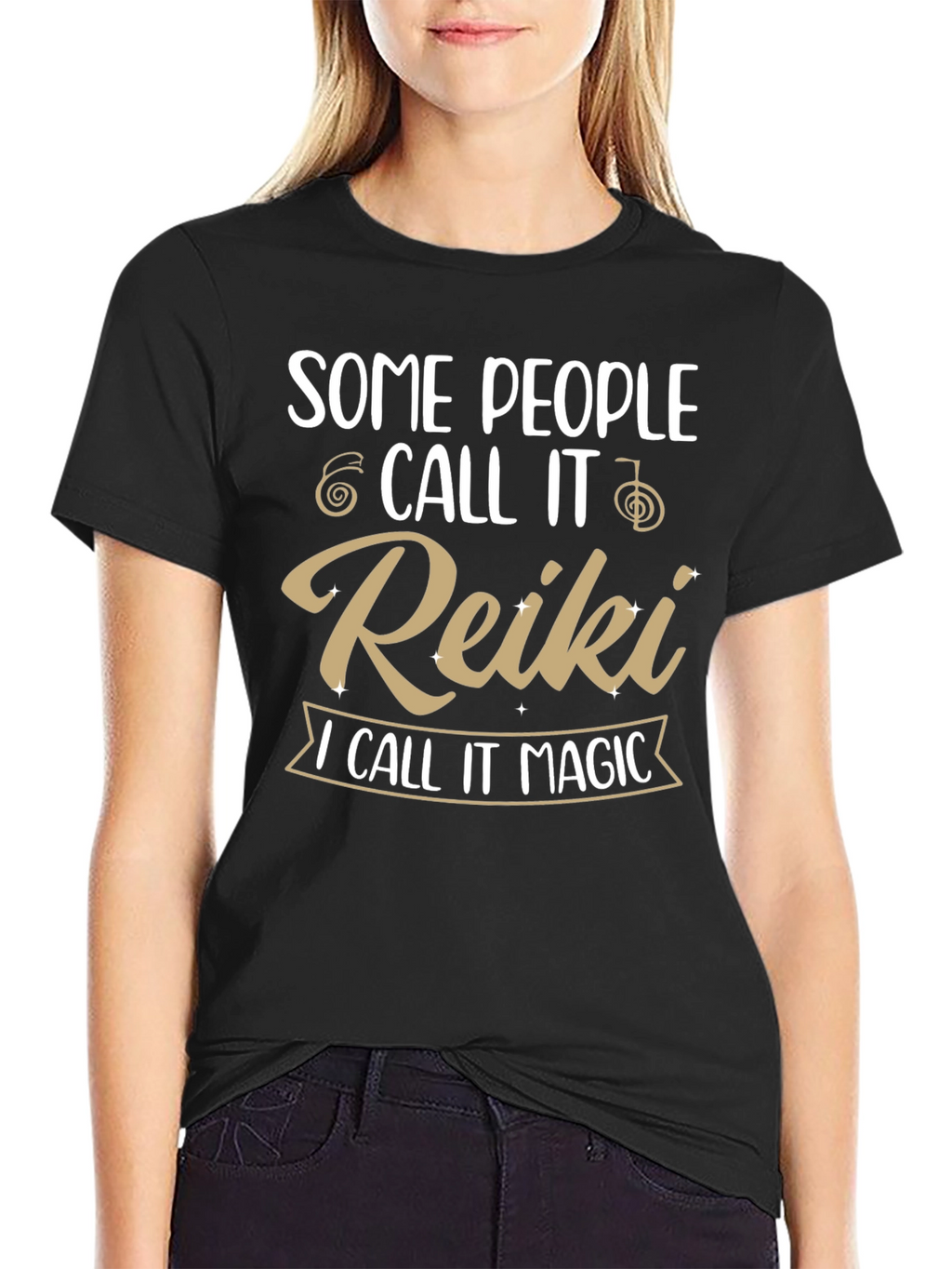 Reiki Magic T-Shirt - Spiritual Healing Design