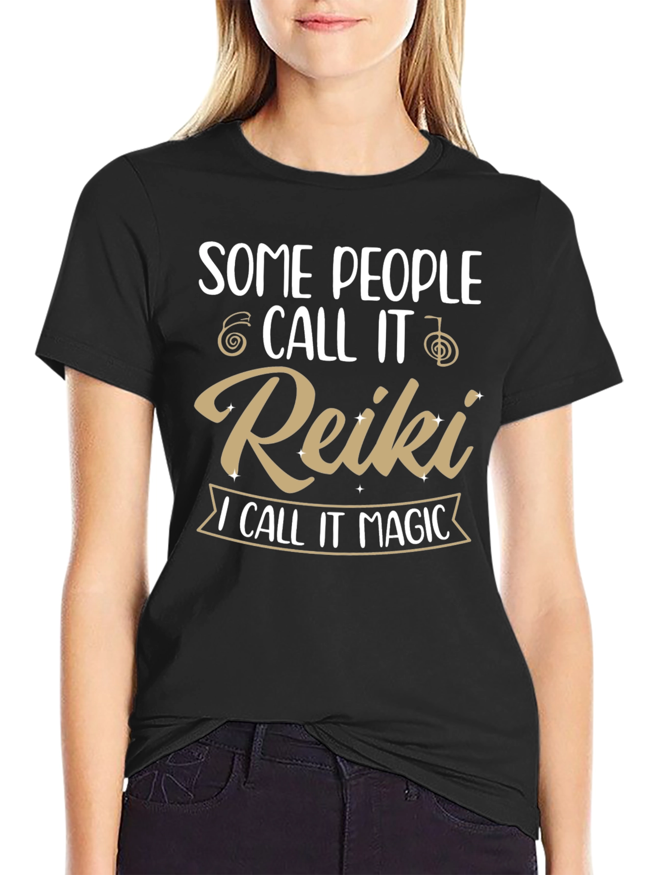 Reiki Magic T-Shirt - Spiritual Healing Design