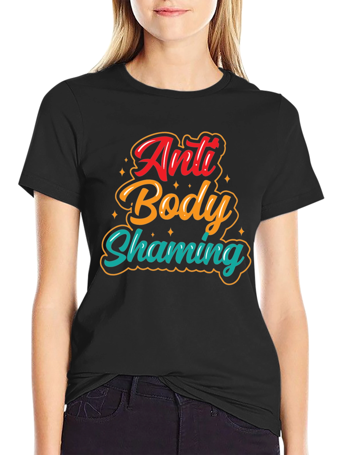 Anti Body Shaming Graphic Tee - Unisex Comfort Fit