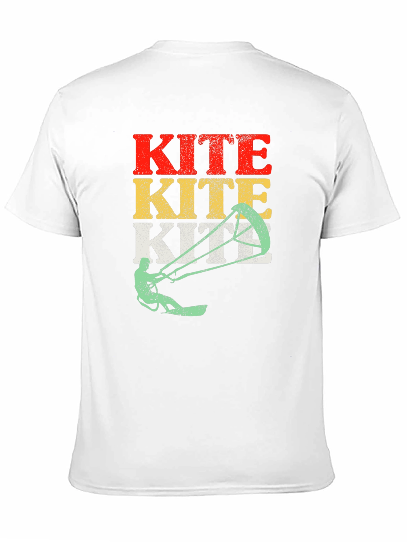 Kiteboarding T-Shirt - Vintage Style Kitesurfing Tee