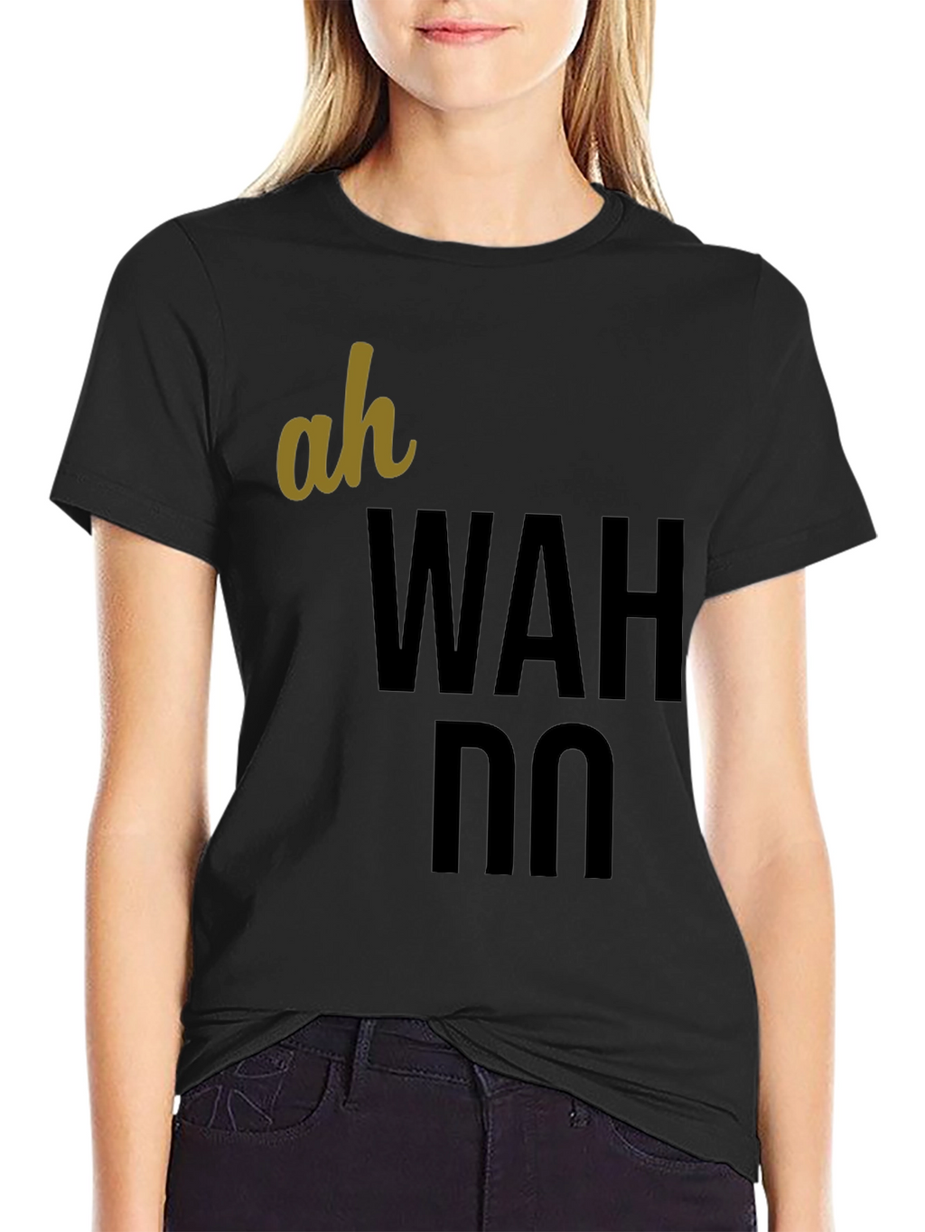 Ah Wah Do T-Shirt - Casual Graphic Tee