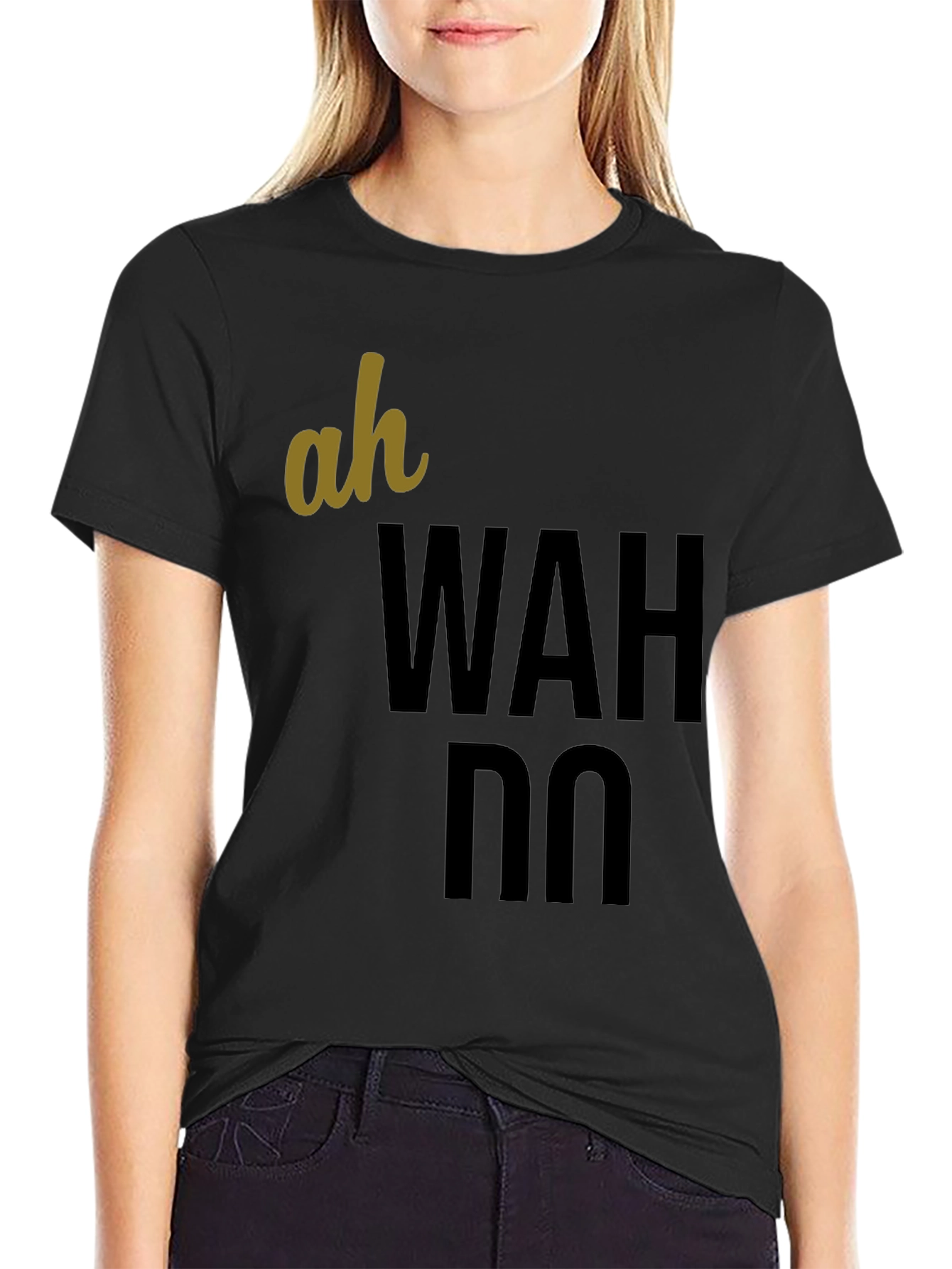 Ah Wah Do T-Shirt - Casual Graphic Tee