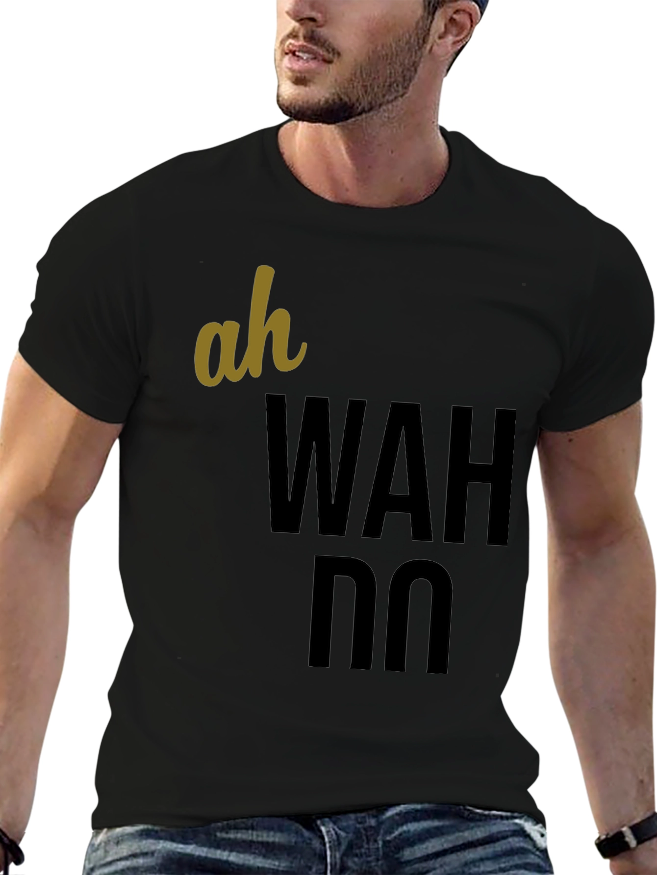 Ah Wah Do T-Shirt - Casual Graphic Tee