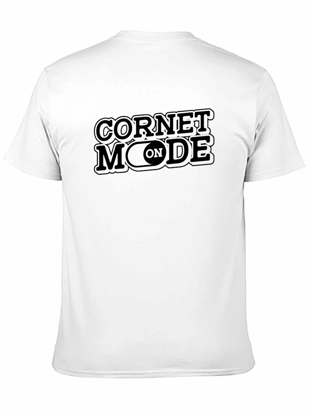 Cornet Mode On Black T-Shirt