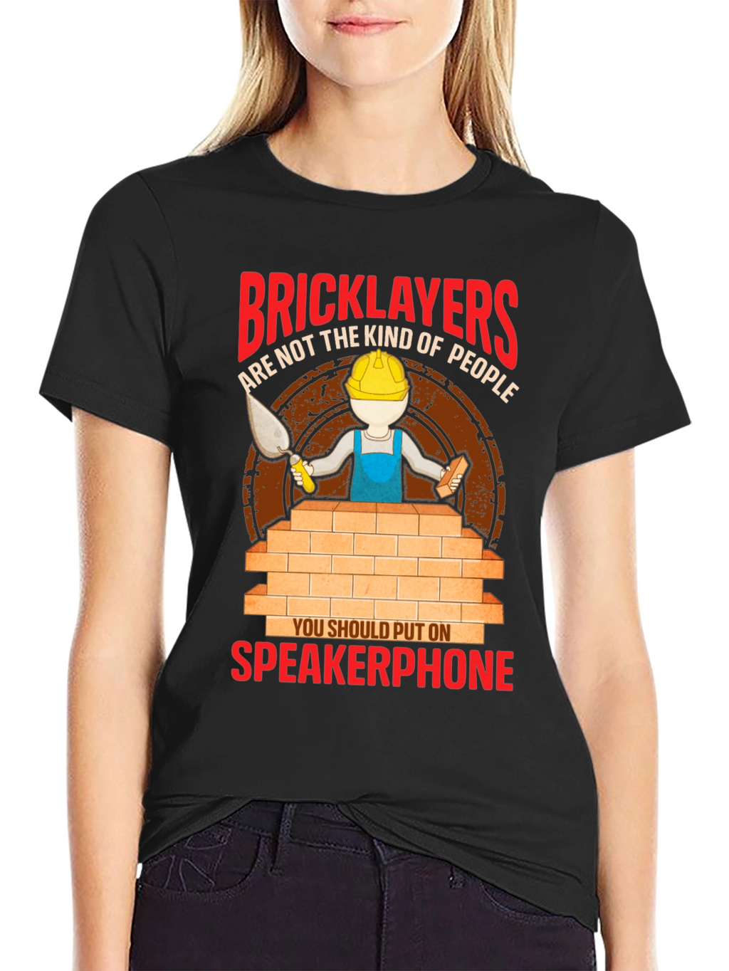 Bricklayers Speakerphone T-Shirt