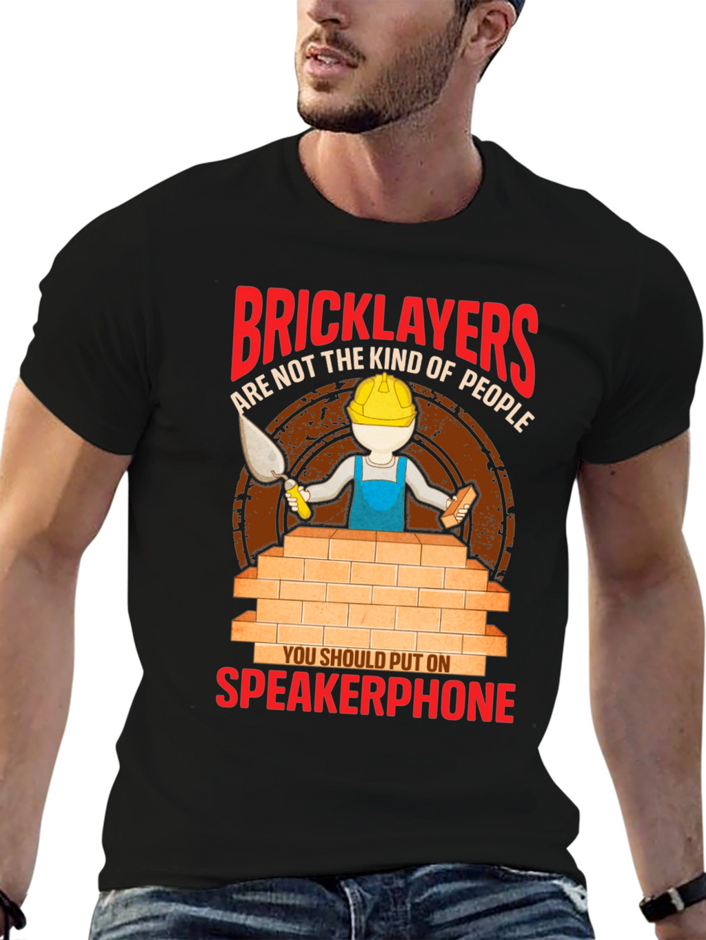 Bricklayers Speakerphone T-Shirt