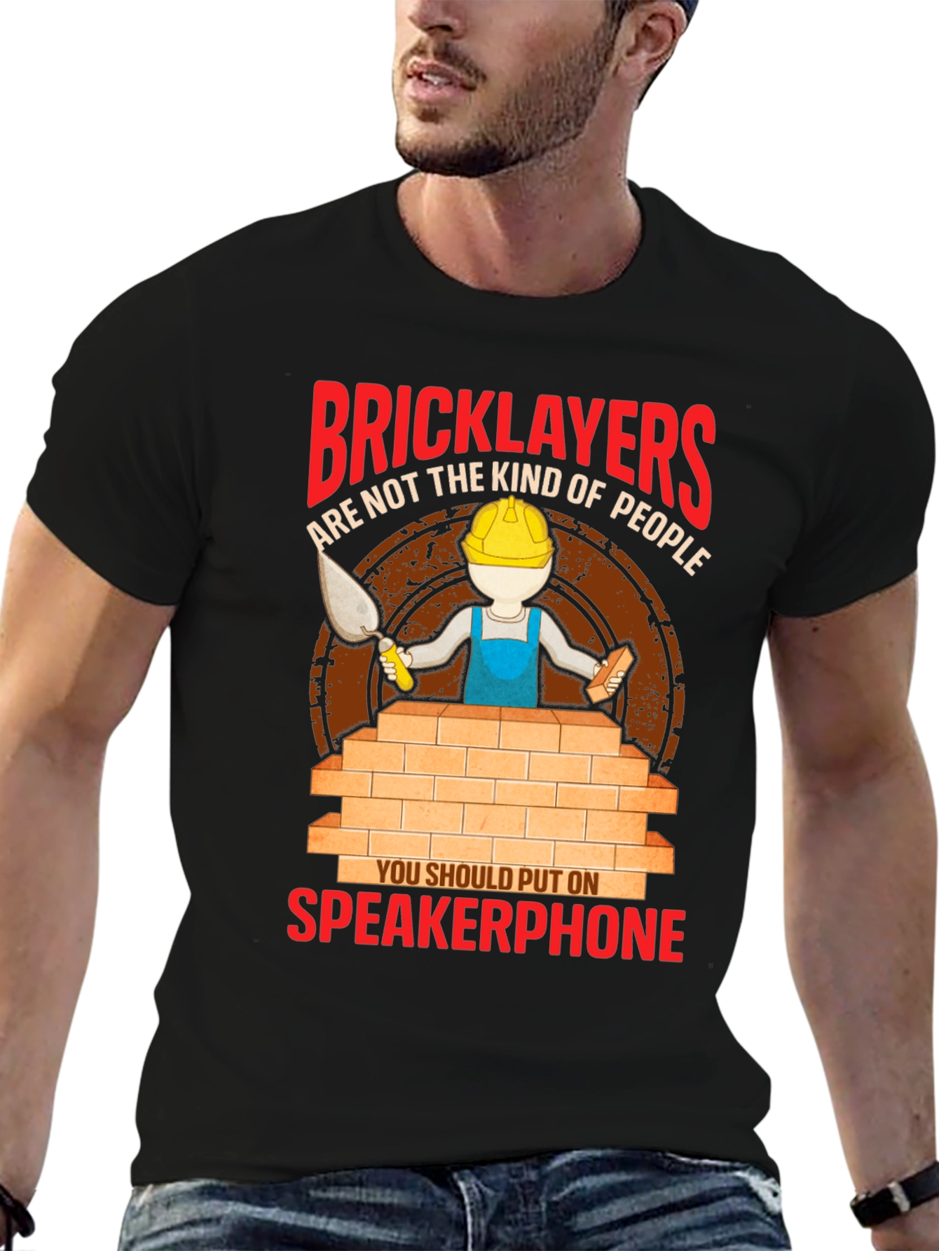 Bricklayers Speakerphone T-Shirt